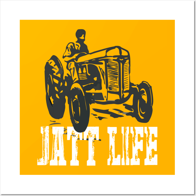 Punjabi Jatt Life Wall Art by inkstyl